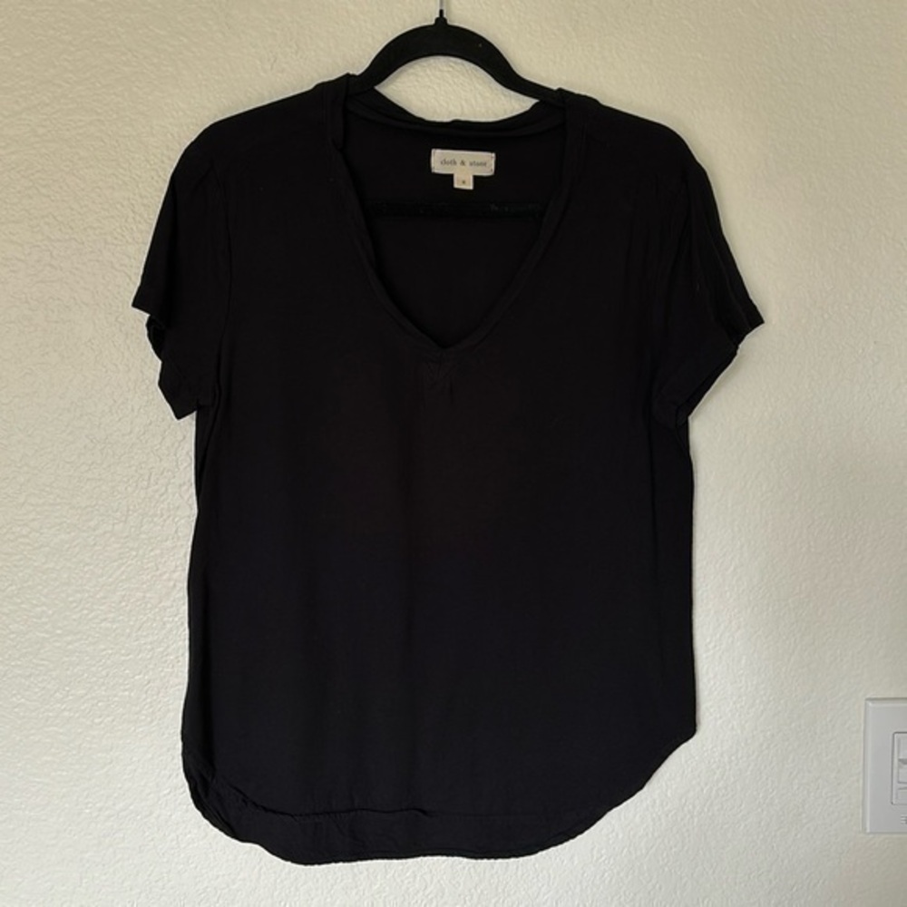 Cloth and Stone top black small